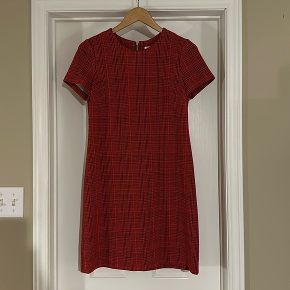 Red/orange Calvin Klein dress. Size 6. - Picture 1 of 3